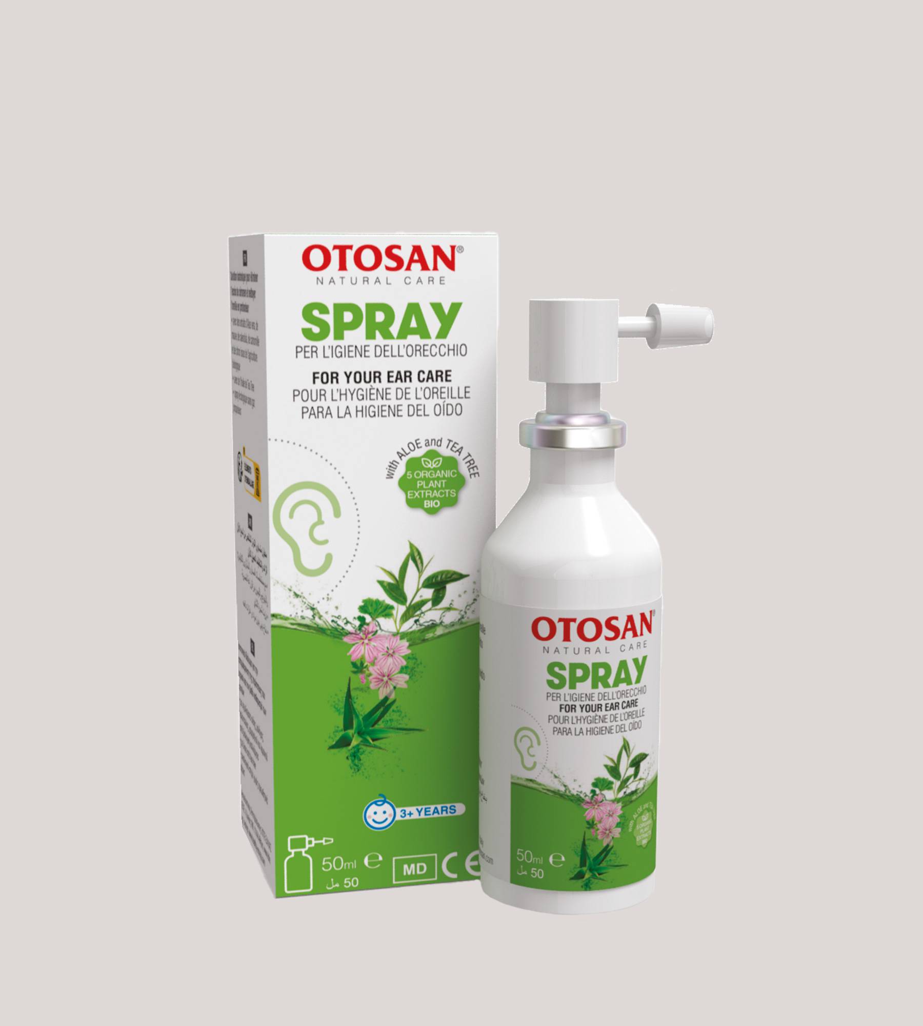 Spray Auriculaire Otosan, Produits
